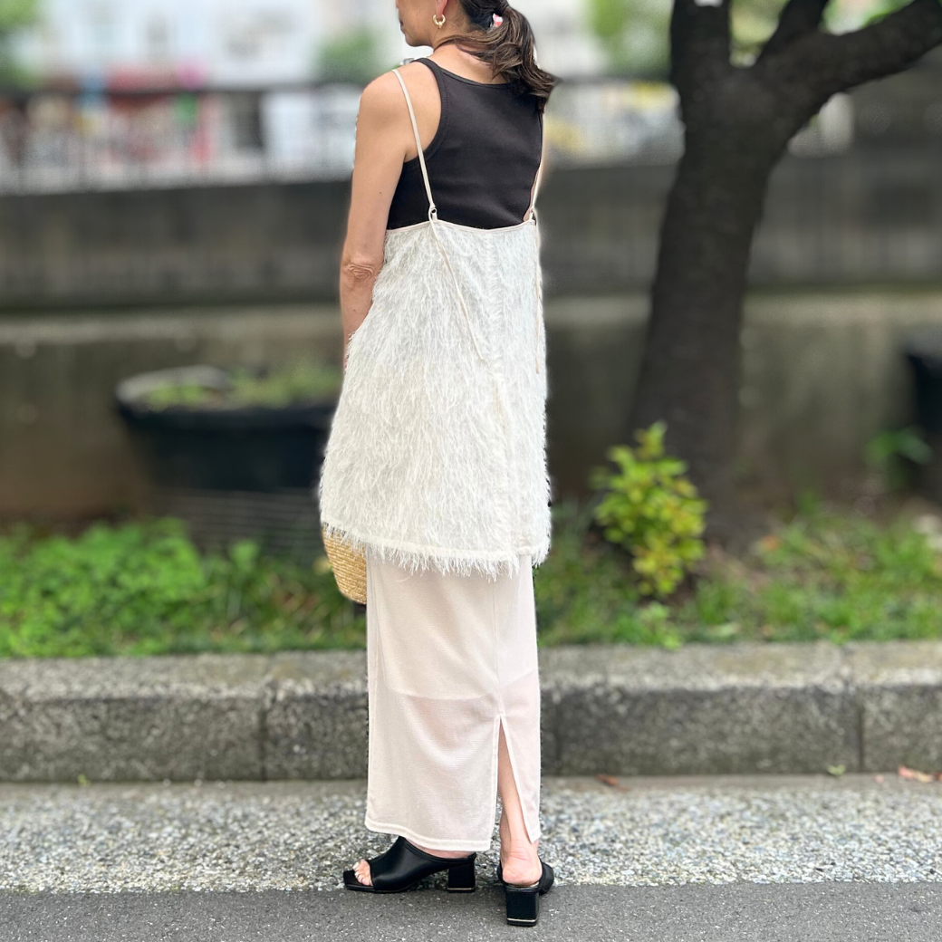 CHIGNON メッシュIラインスカート 2753-400KK