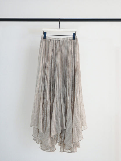 【予約販売】CHIGNON シアーチェックプリーツSK 2961-029MK