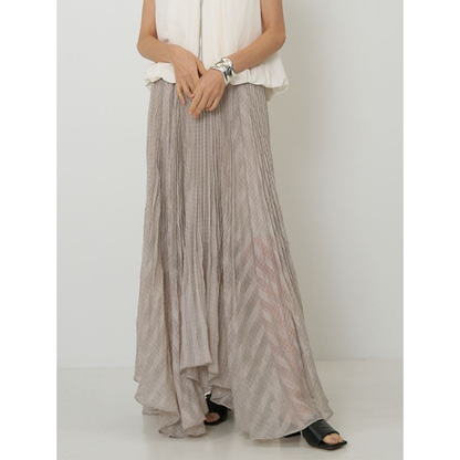 【予約販売】CHIGNON シアーチェックプリーツSK 2961-029MK