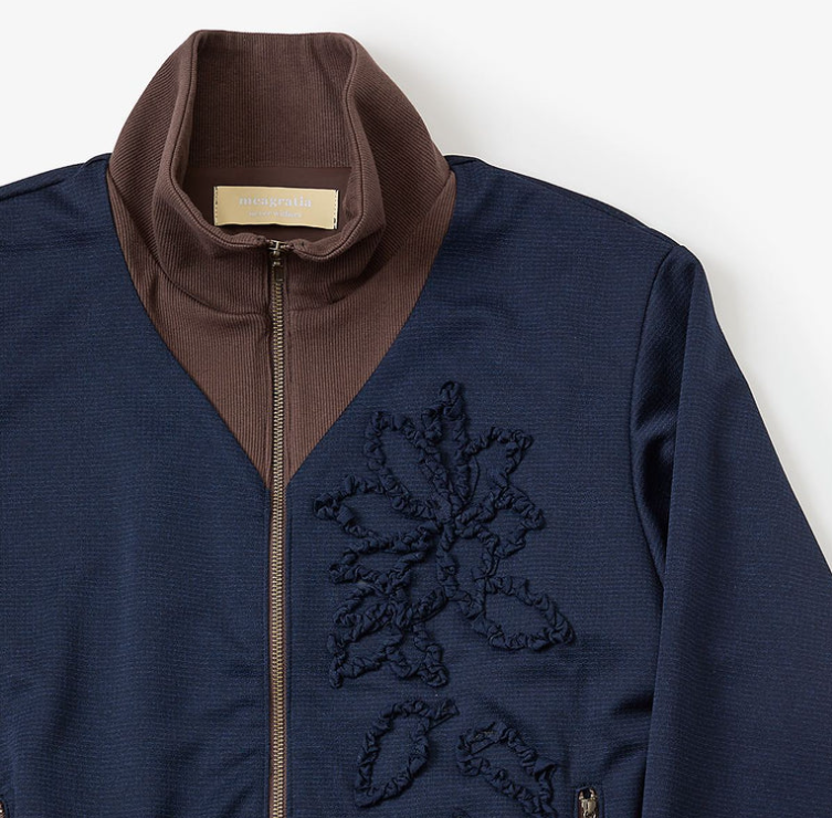 meagratia Tape embroidery track JKT