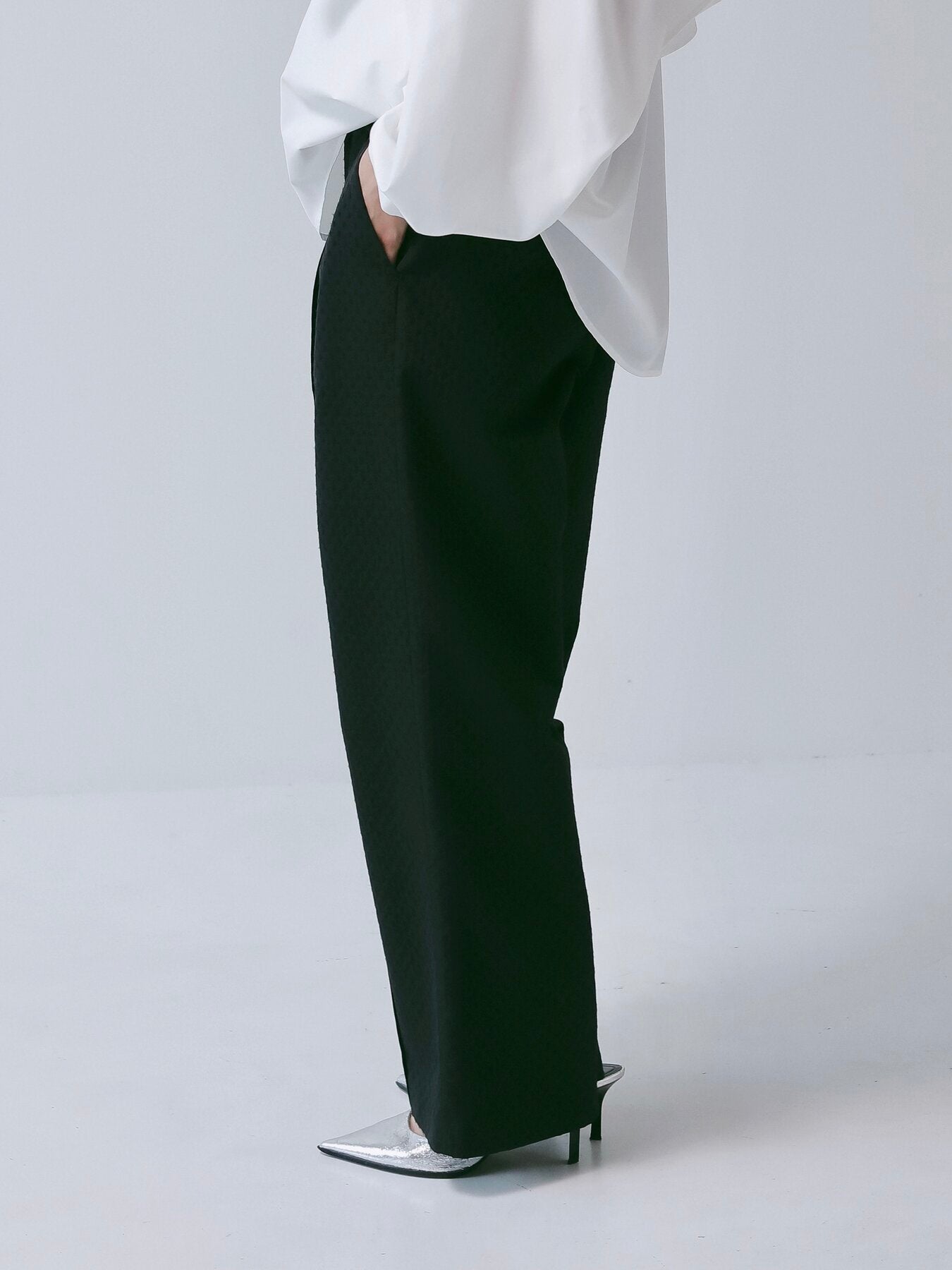 【予約販売】CHIGNON ドットジャカードタックPT 3266-612BZ