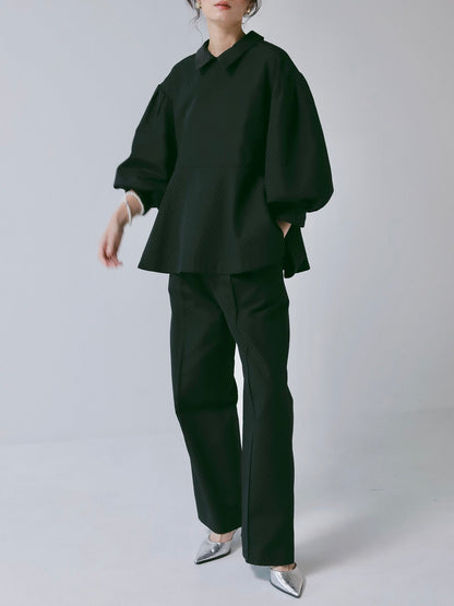 【予約販売】CHIGNON ドットジャカードタックPT 3266-612BZ