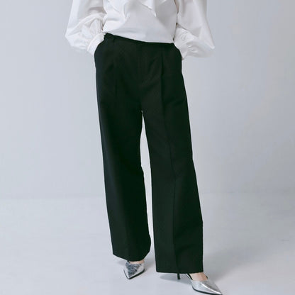 【予約販売】CHIGNON ドットジャカードタックPT 3266-612BZ