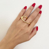 double finger ring