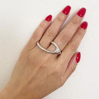 double finger ring
