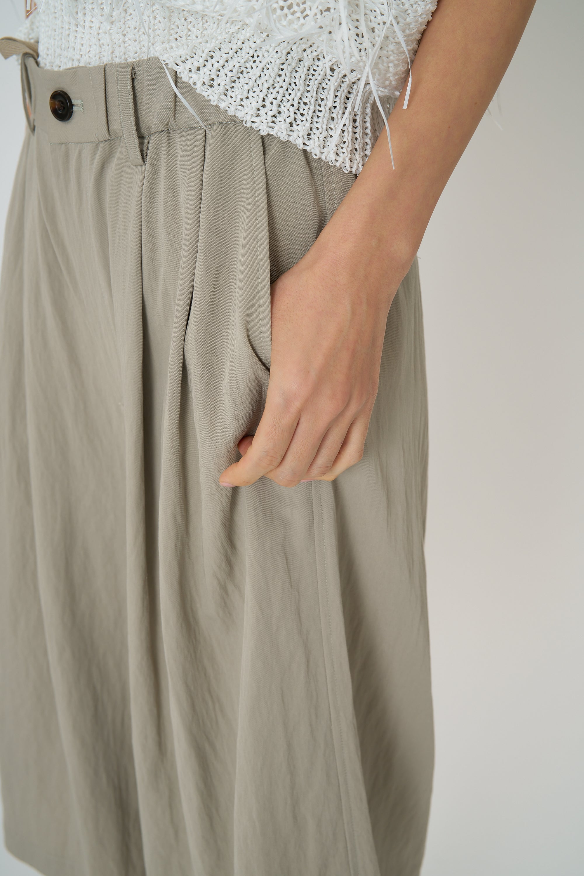 【予約販売】CHIGNON リラックスツイルキュロット 3861-007KK