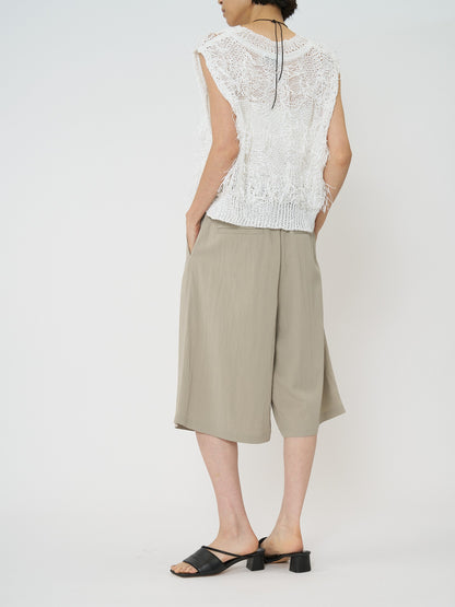 【予約販売】CHIGNON リラックスツイルキュロット 3861-007KK