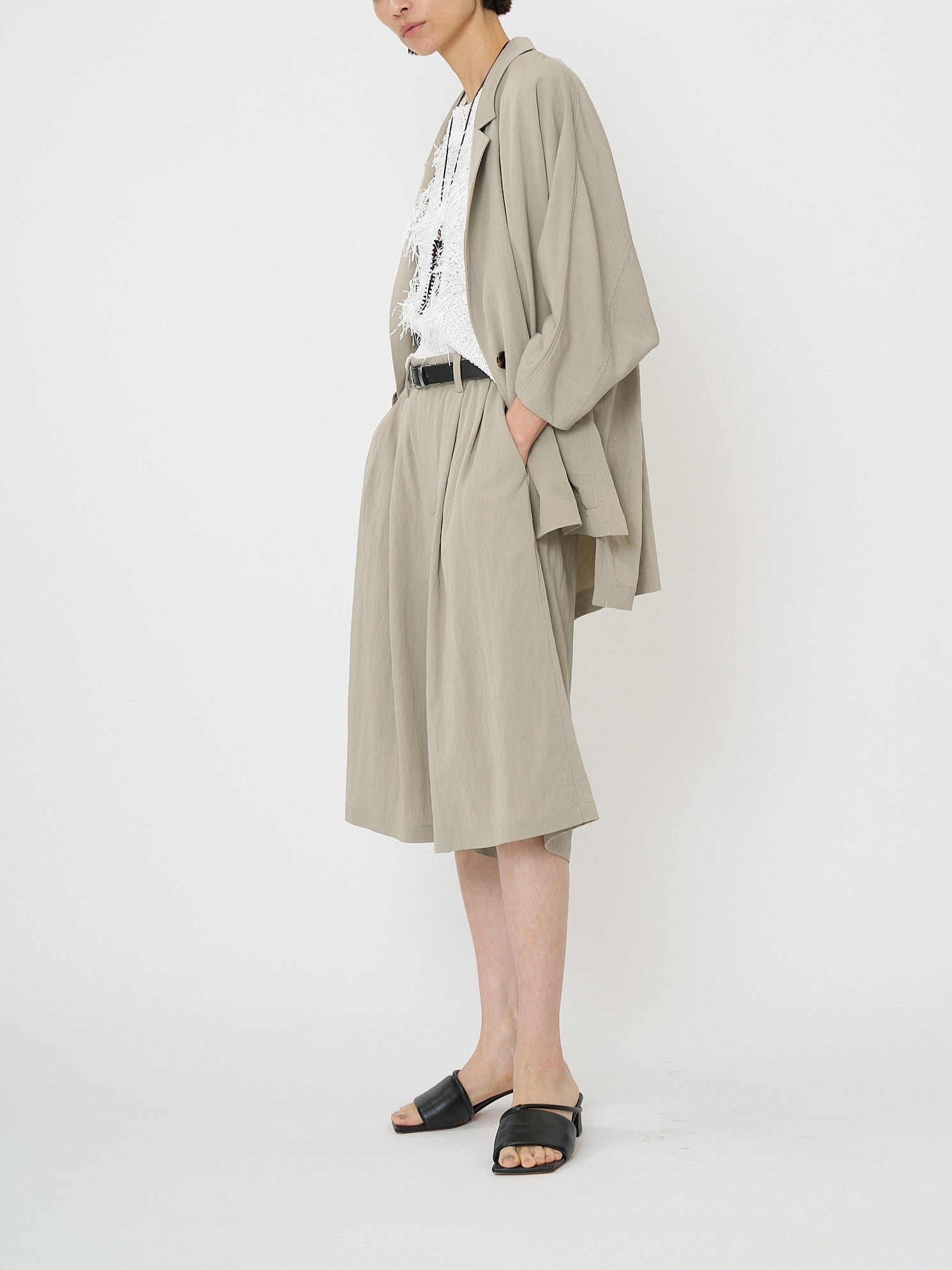 【予約販売】CHIGNON リラックスツイルキュロット 3861-007KK