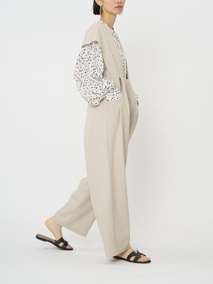 【予約販売】CHIGNON ワイドドレープコンビネゾン 3861-030MK