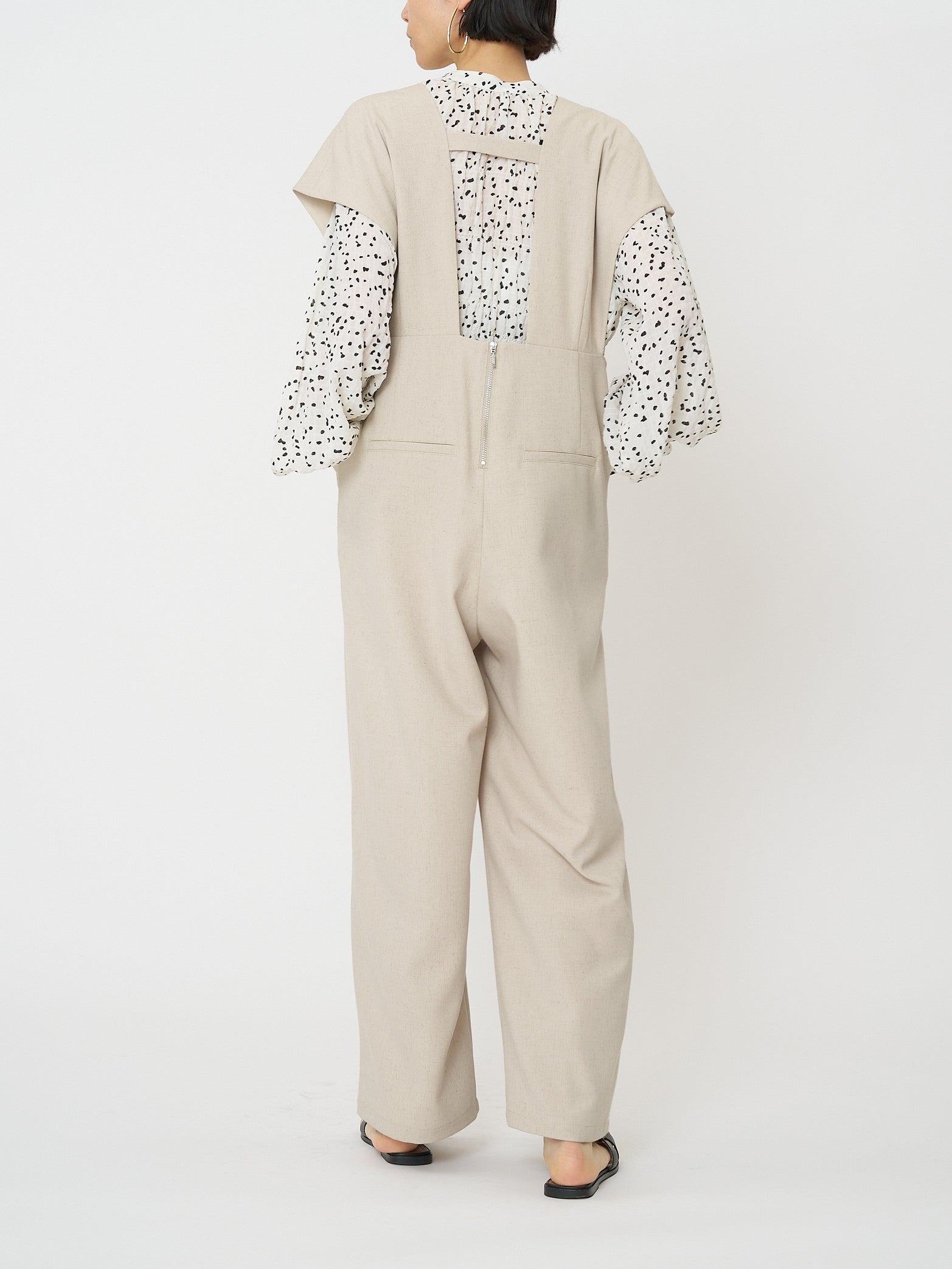 【予約販売】CHIGNON ワイドドレープコンビネゾン 3861-030MK