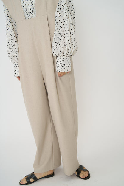 【予約販売】CHIGNON ワイドドレープコンビネゾン 3861-030MK