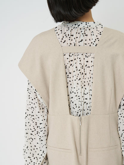 【予約販売】CHIGNON ワイドドレープコンビネゾン 3861-030MK