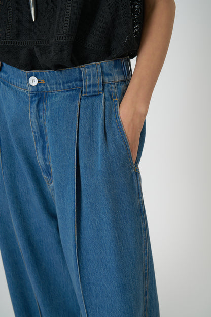 【予約販売】CHIGNON センターステッチデニムPT 3861-042BT