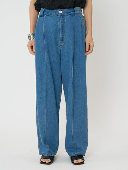 【予約販売】CHIGNON センターステッチデニムPT 3861-042BT