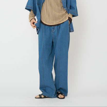 【予約販売】CHIGNON センターステッチデニムPT 3861-042BT