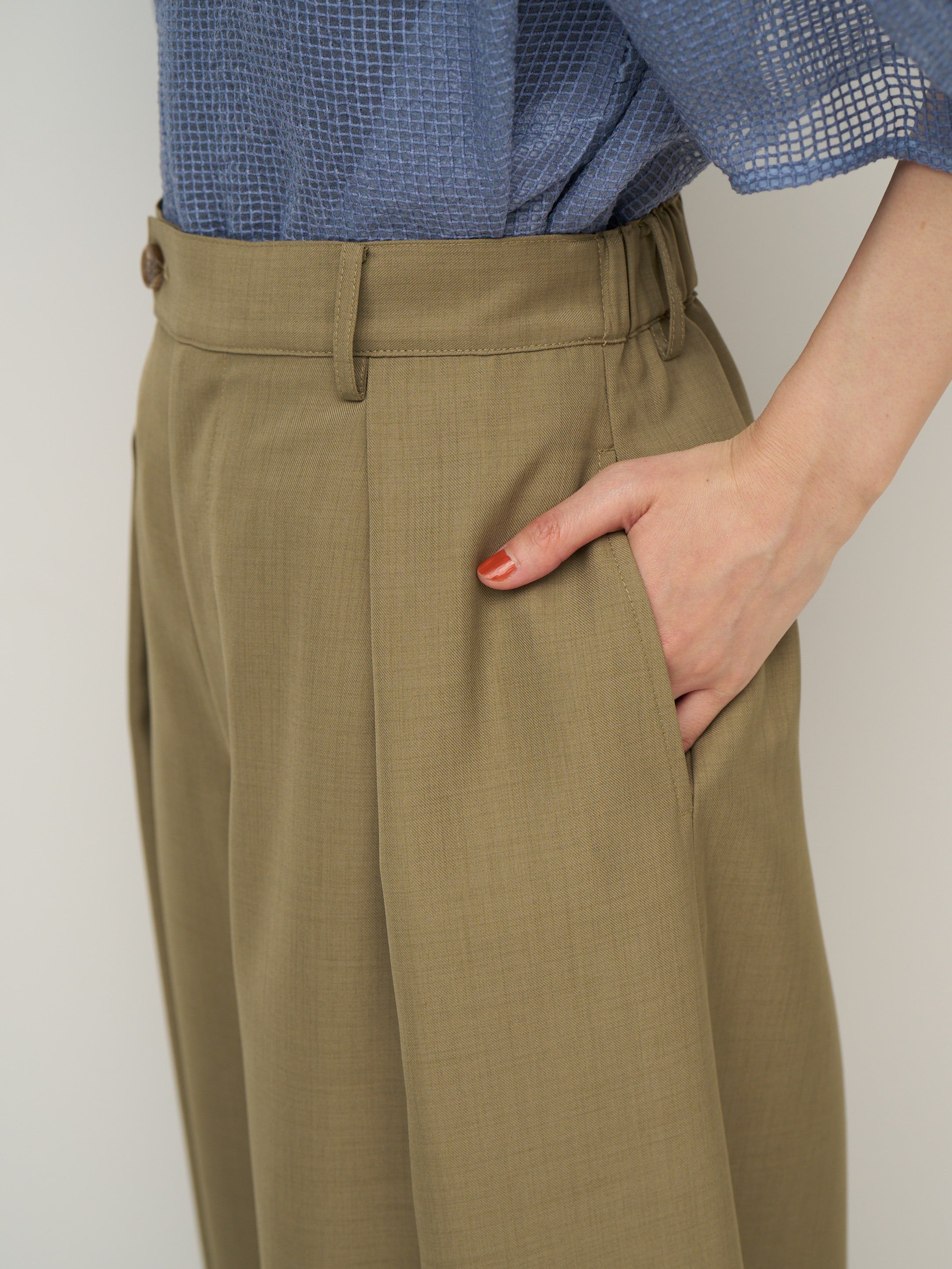 【予約販売】CHIGNON リネンライクコクーンPT 3862-337MK