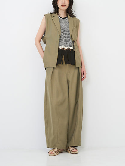 【予約販売】CHIGNON リネンライクコクーンPT 3862-337MK