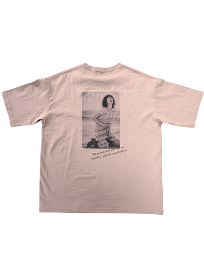 "JUST ADD WATER" フォトプリントTシャツ SSL-588