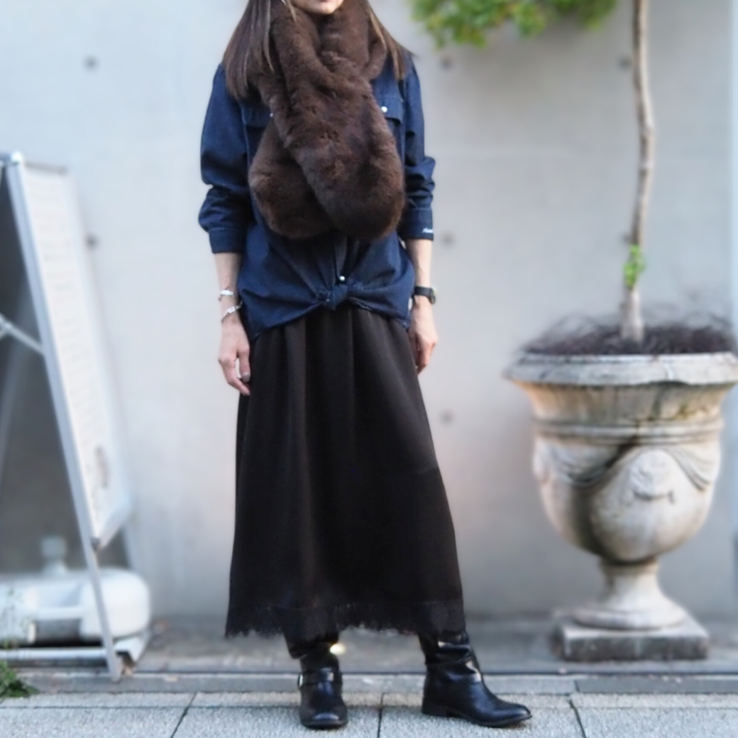 フェイクファーストール