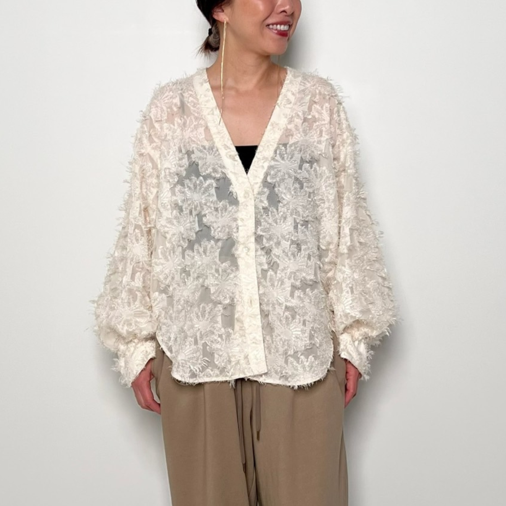 【予約販売】CHIGNON カットJQVネックSH 1554-014KK
