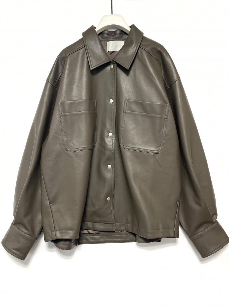 新品未使用【CHIGNON/シニヨン】フェイクレザージャケット CHIGNON (シニヨン) ジャケット｜アウター｜お取扱店｜2024秋冬
