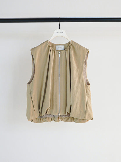 【予約販売】CHIGNON ダブルジップバルーンジレ 4261-025MK