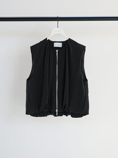 【予約販売】CHIGNON ダブルジップバルーンジレ 4261-025MK