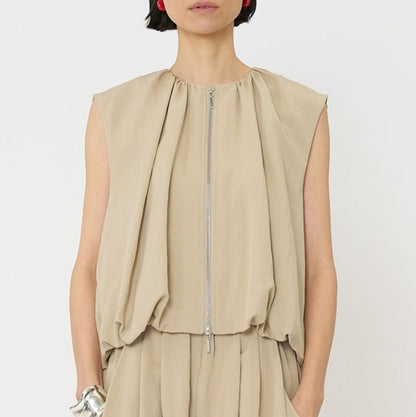 【予約販売】CHIGNON ダブルジップバルーンジレ 4261-025MK