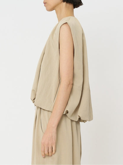 【予約販売】CHIGNON ダブルジップバルーンジレ 4261-025MK