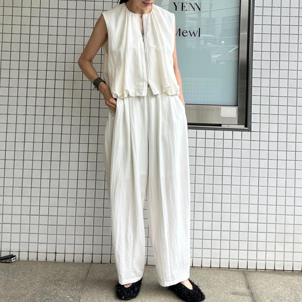 CHIGNON ダブルジップバルーンジレ 4261-025MK