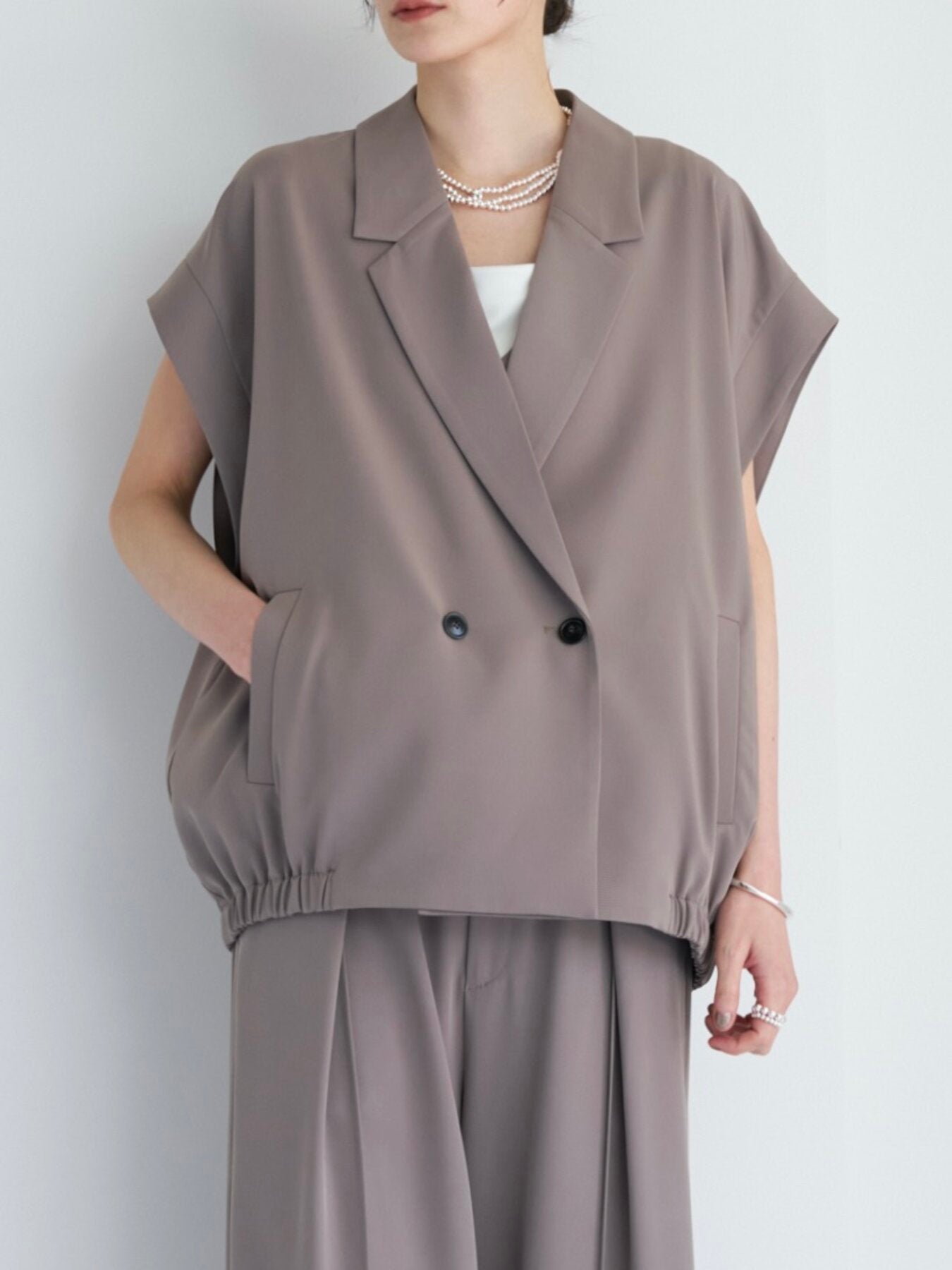 CHIGNON オーバーフォルムダブルジレ 4263-623MK – RUKA
