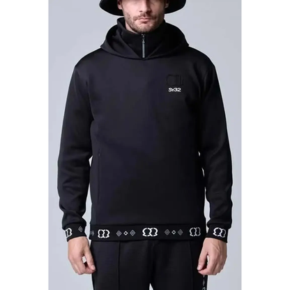 SY32 by SWEET YEARS GOLF DOUBLE MESH KNIT HOODIE
