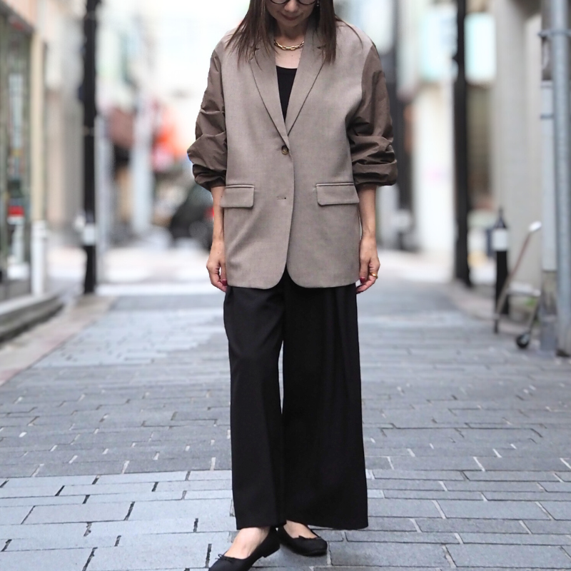CHIGNON 袖MA-1 ドッキングJK 4554-039MK