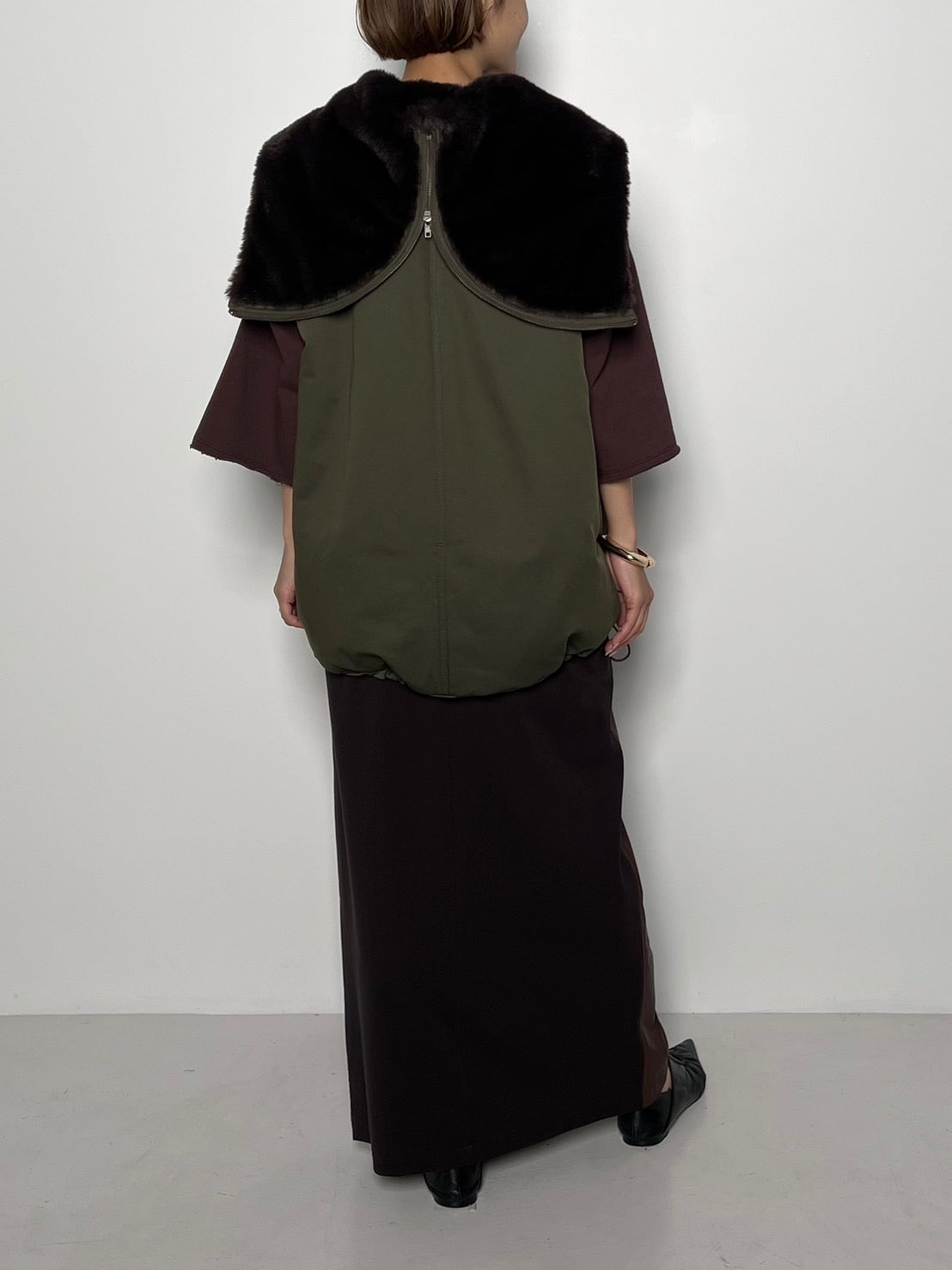 CHIGNON フード2ＷＡＹモッズベスト 4554-042MK