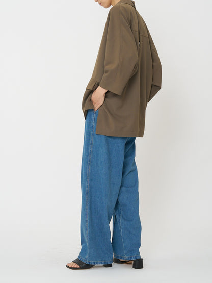 【予約販売】CHIGNON サマーメッシュ麻混ドルマンJK 4561-027BZ