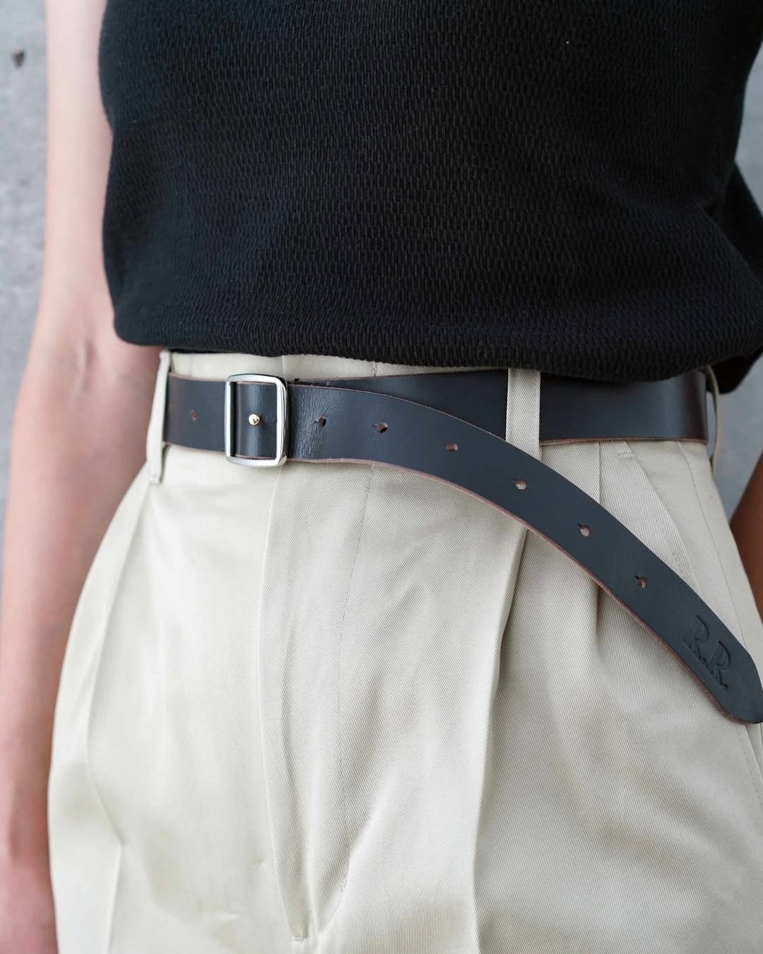 RUMBLE RED RR Pin Belt