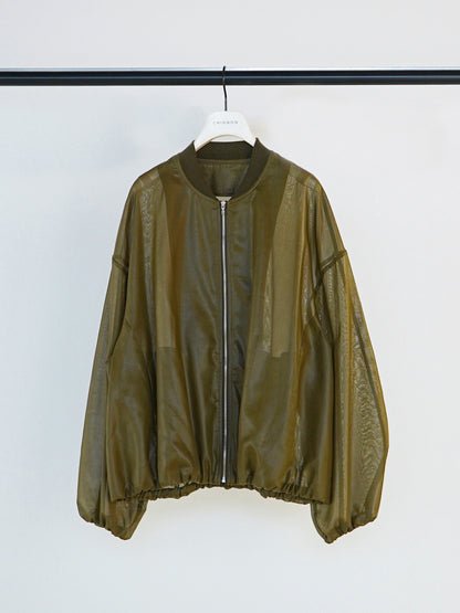 【予約販売】CHIGNON シアーチンツブルゾン 4861-003KK