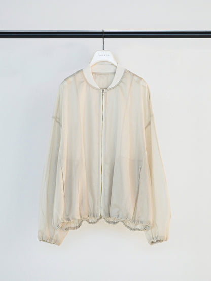 【予約販売】CHIGNON シアーチンツブルゾン 4861-003KK