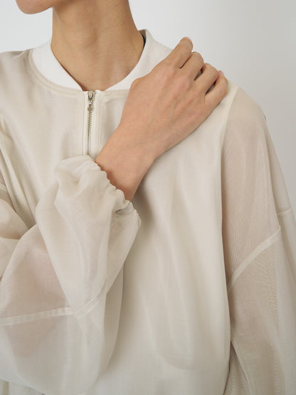 【予約販売】CHIGNON シアーチンツブルゾン 4861-003KK