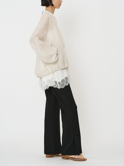 【予約販売】CHIGNON シアーチンツブルゾン 4861-003KK