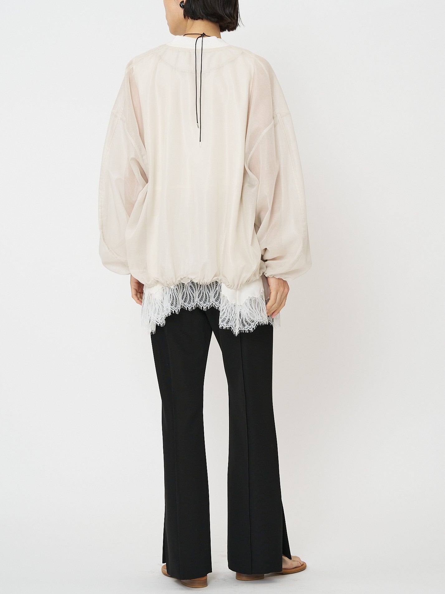 【予約販売】CHIGNON シアーチンツブルゾン 4861-003KK