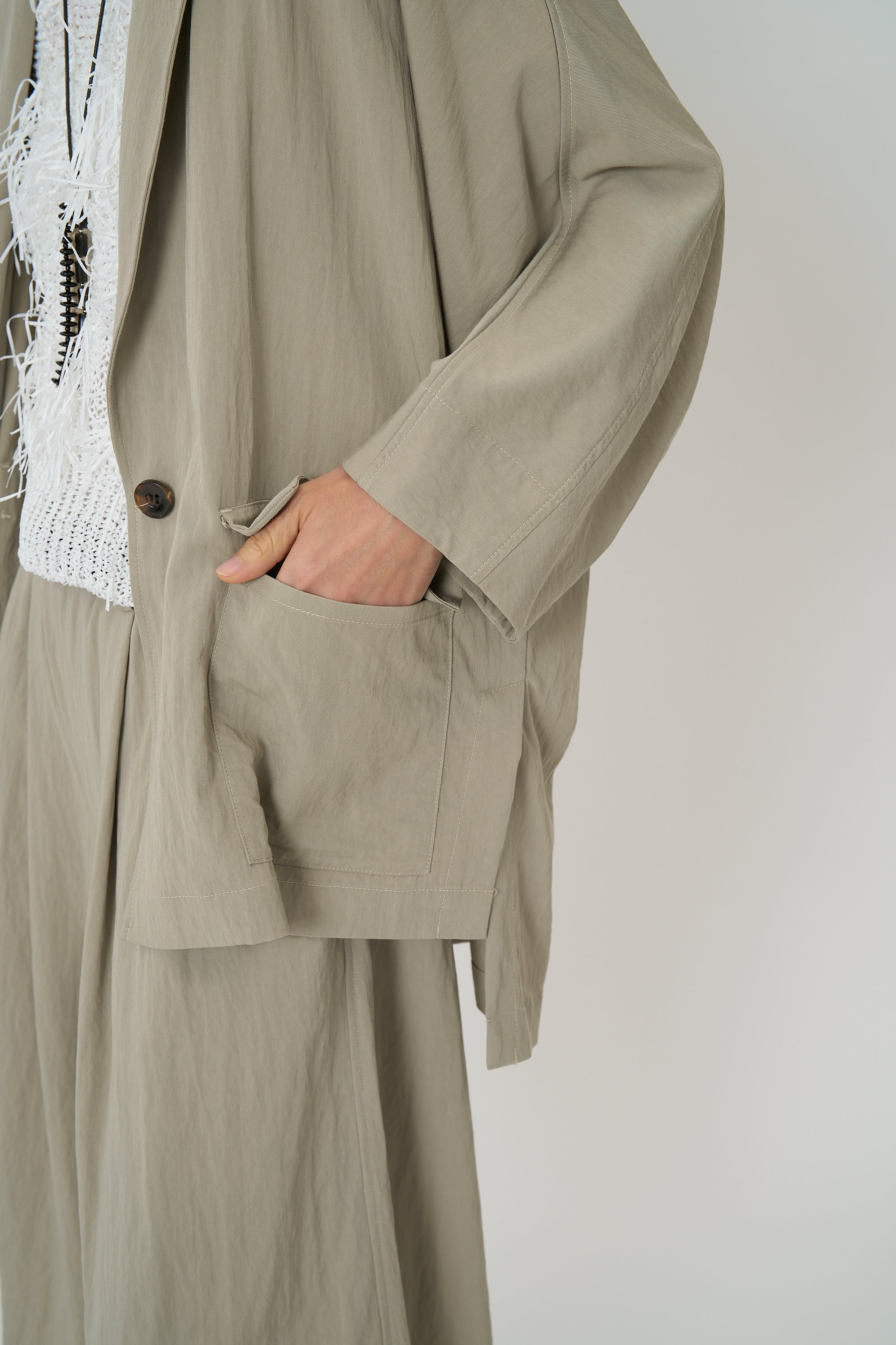 【予約販売】CHIGNON リラックスツイルドルマンJK 4861-006KK