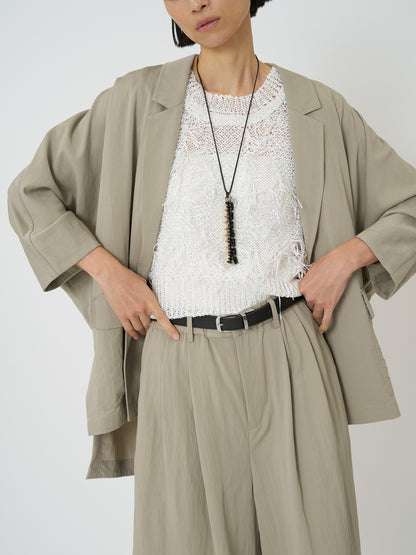 【予約販売】CHIGNON リラックスツイルドルマンJK 4861-006KK