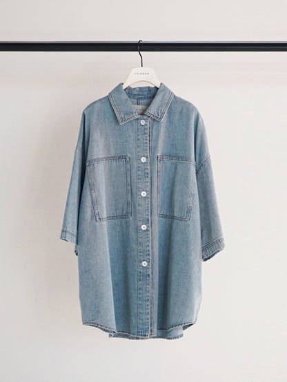 【予約販売】CHIGNON ハーフスリーブデニムJK 4861-041BT