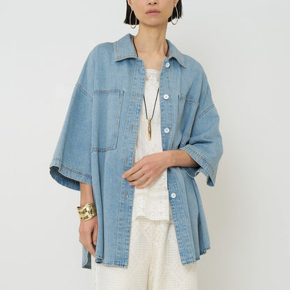 【予約販売】CHIGNON ハーフスリーブデニムJK 4861-041BT