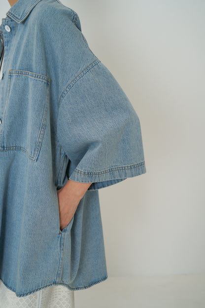 【予約販売】CHIGNON ハーフスリーブデニムJK 4861-041BT