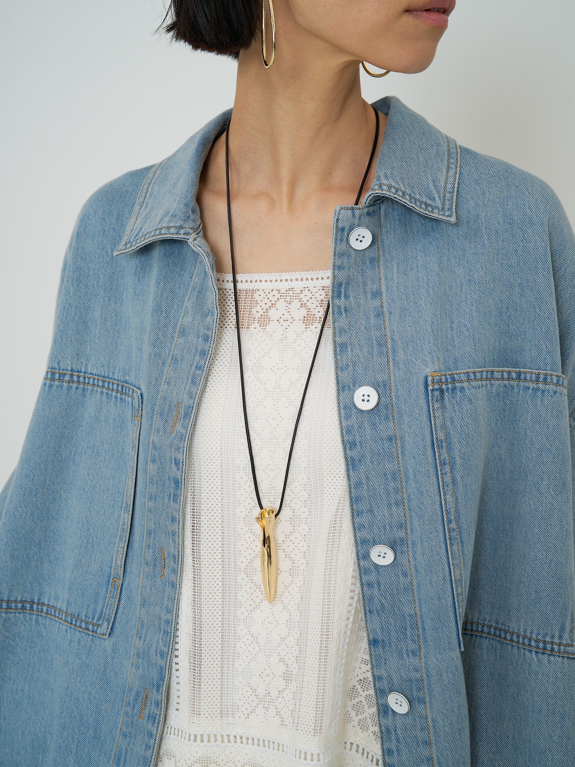 【予約販売】CHIGNON ハーフスリーブデニムJK 4861-041BT