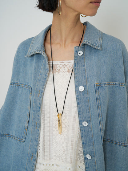 【予約販売】CHIGNON ハーフスリーブデニムJK 4861-041BT