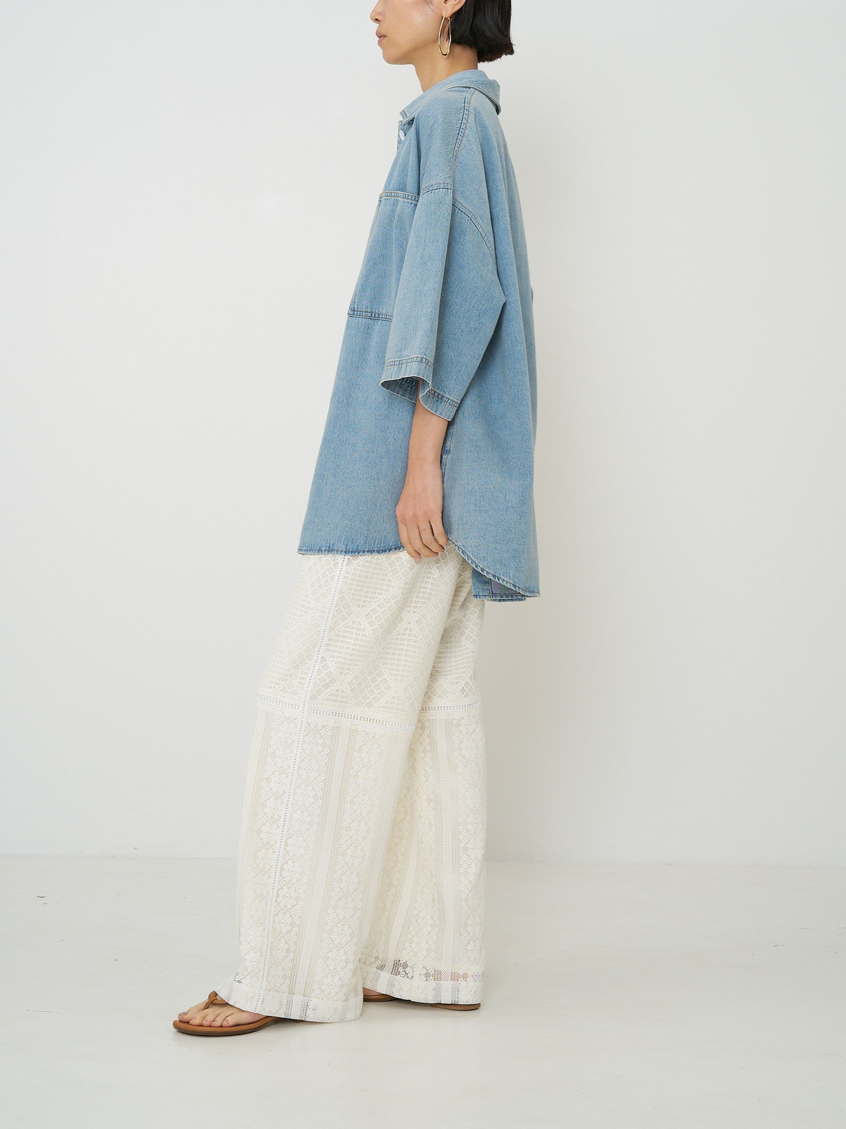 【予約販売】CHIGNON ハーフスリーブデニムJK 4861-041BT