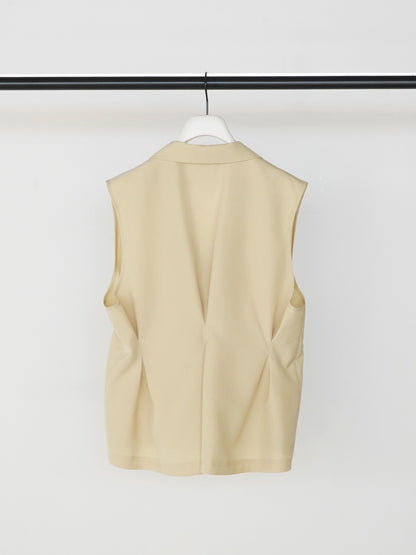 【予約販売】CHIGNON リネンライクペプラムジレ 4862-336MK